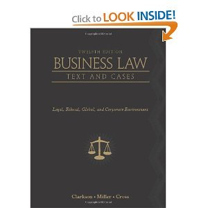 Business Law12th (Twelveth) Edition byMiller