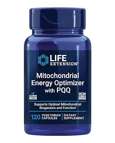 Life Extension Mitochondrial Energy Optimizer with PQQ, 120 Vcaps, 144 g