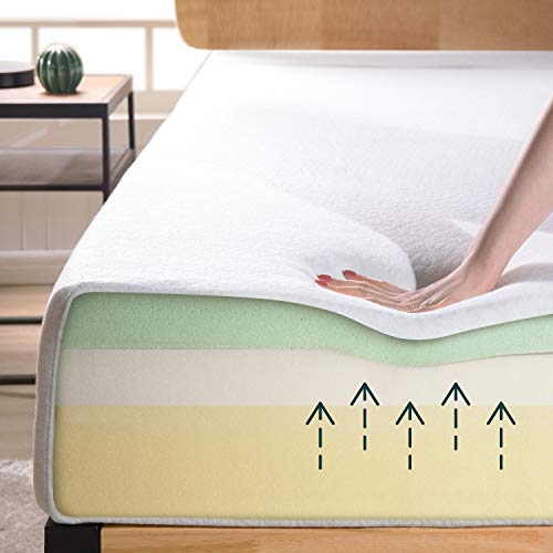 Book Cover Zinus 8 Inch Ultima Memory Foam Mattress / Pressure Relieving / CertiPUR-US Certified / Bed-in-a-Box, Twin XL