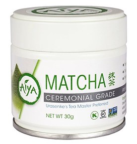 Aiya Ceremonial Matcha Tea, 30 gram tin