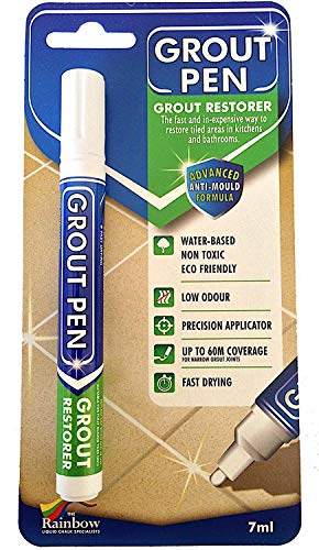 Grout Pen White - Ideal to Restore the Look of Tile Grout Lines