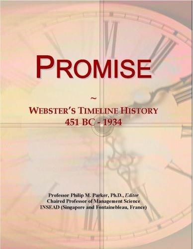 Promise: Webster's Timeline History, 451 BC - 1934