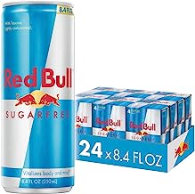 Red Bull Energy Drink Sugar Free, Sugarfree, 8.4 Fl Oz (24 Count)