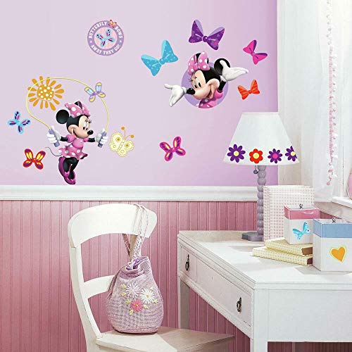 Book Cover RoomMates Disney Minnie Mouse Bow-tique Wall Stickers