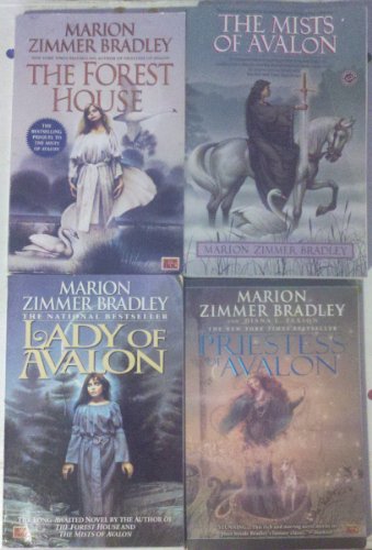 Marion Zimmer Bradley's Avalon Series 4 Volumes (Includes: the prequel-The Forest House and volumes 1-3- The Mists of Avalon, Lady of Avalon and Priestess of Avalon)