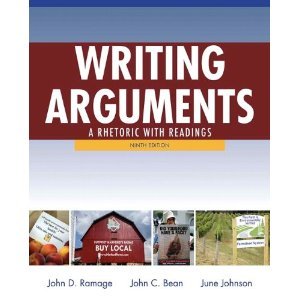 Writing Arguments 9th (Nineth) Edition byRamage