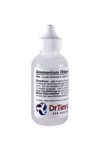 DrTim's Aquatics - Ammonium Chloride Solution for Fishless Cycling - 2 oz Bottle