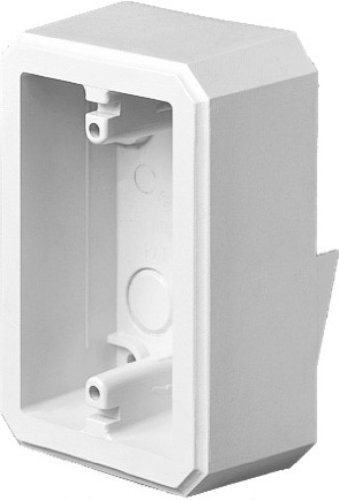 Arlington Industries FS8171 Weatherproof Flanged Outlet Switch Box for Dutch Lap Siding, White, 1-Pack