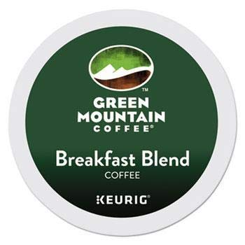 Book Cover Green Mountain Coffee Roasters Breakfast Blend Keurig Single-Serve K-Cup Pods, Light Roast Coffee, 24 Count