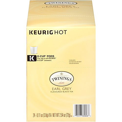 Book Cover Twinings of London Earl Grey Tea K-Cups for Keurig, 24 Count