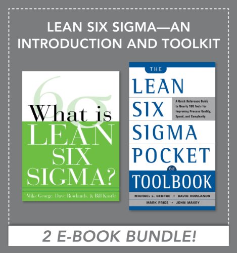 Lean Six Sigma - An Introduction and Toolkit (EBOOK BUNDLE)