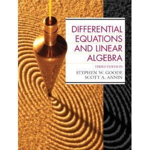 Differential Equations and Linear Algebr 3rd (Third) Edition byAnnin