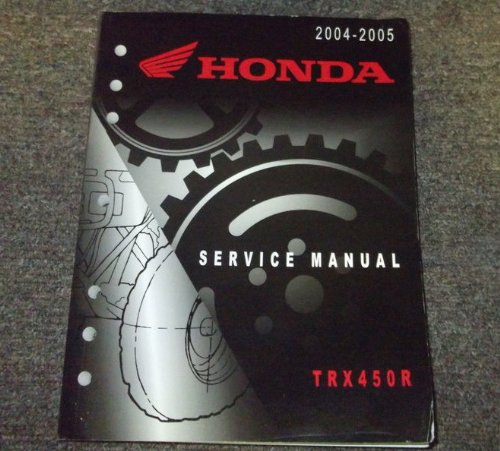 2004 2005 Honda TRX450R TRX 450 R Service Shop Repair Manual FACTORY OEM