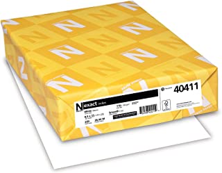 Book Cover Neenah Exact Index, 110 lb, 8.5 x 11 Inches, 250 Sheets, White, 94 Brightness