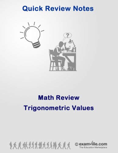 Math Review: Trigonometric Values (Quick Review Notes)