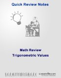 Math Review: Trigonometric Values (Quick Review Notes)