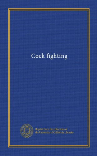 Cock fighting