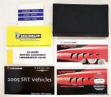 2005 Dodge Viper SRT10 Owners Manual Portolio Kit