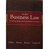 Business Law 13th (Thirteenth) Edition byMallor