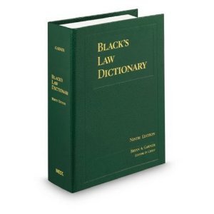 Black's Law Dictionary,(Black's Law Dictionary (Standard Edition)) 9th (nineth) edition