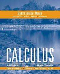 Student Solutions Manual to accompany Calculus 5th (fifth) edition