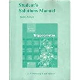 Student Solutions Manual for Trigonometry 9th (nineth) edition