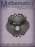 Mathematics for Elementary Teachers: A Contemporary Approach 8th (eighth) edition