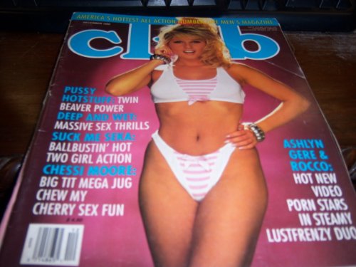 Club Adult Magazine December 1990 Ashlyn Gere & Rocco