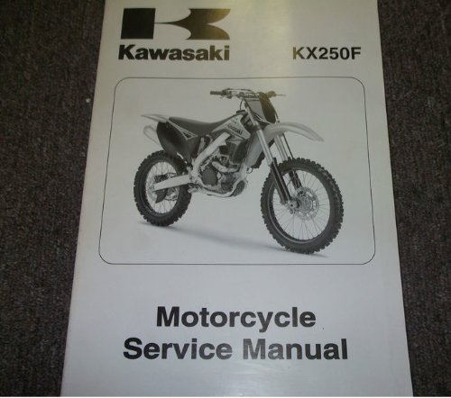 2009 Kawasaki KX250F KX 250 F MOTORCYCLE Service Repair Shop Manual OEM FACTORY