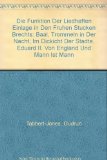 Die Funktion Der Liedhaften Einlage in Den Fruhen Stucken Brechts: Baal, Trommeln in Der Nacht, Im Dickicht Der Stadte, Eduard II. Von England Und Mann Ist Mann