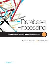 Database Processing 11th (eleventh) edition