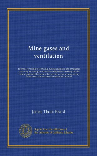 Mine gases and ventilation