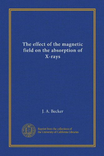 The effect of the magnetic field on the absorption of X-rays
