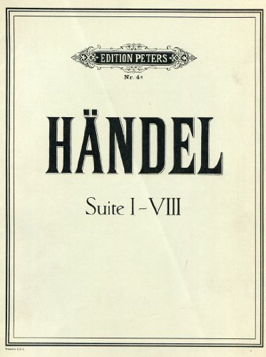 Handel Suiten I (Suite I-VIII) Klavier (Nr 4a)