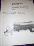 New Holland 302 Slurry Spreader OEM OEM Owners Manual