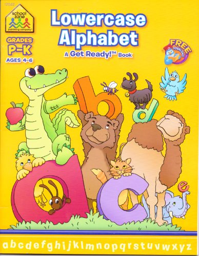 School Zone Lowercase Alphabet P-K (Get Ready!)