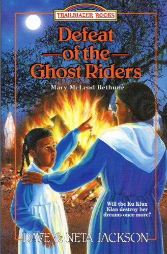 Book Cover Defeat of the Ghost Riders (Trailblazer Books Book 23)