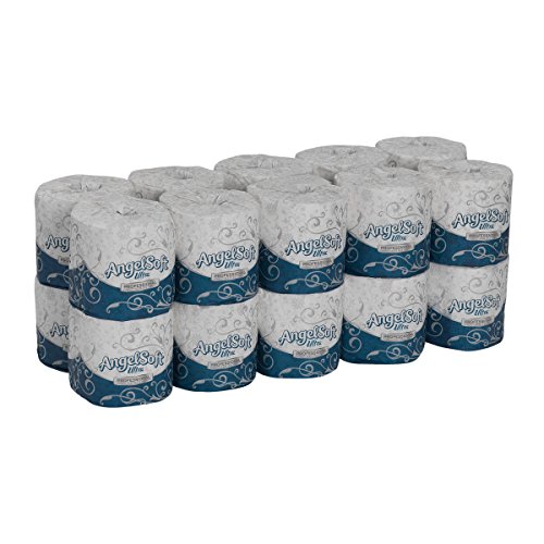 Book Cover Angel Soft Ultra Professional Series 2-Ply Embossed Toilet Paper by GP PRO (Georgia-Pacific), 1632014, 400 Sheets Per Roll, 20 Rolls Per Convenience Case