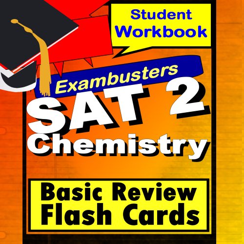 SAT Chemistry Review Test Prep Flashcards--SAT Study Guide (Exambusters SAT 2 Study Guide)