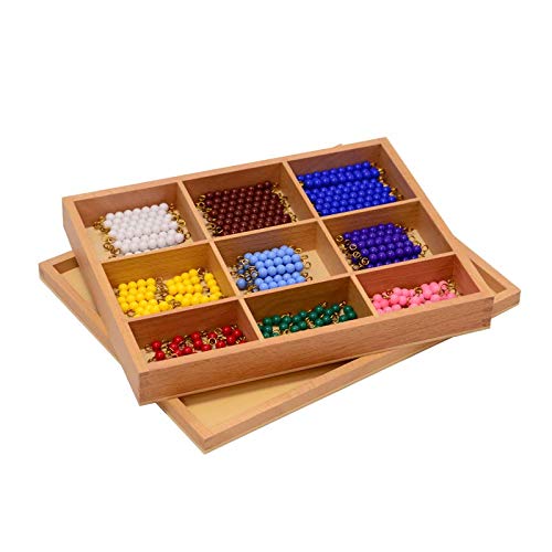 Book Cover Elite Montessori Checker Board Beads