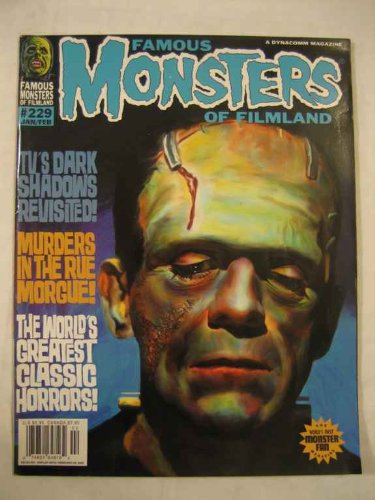 Famous Monsters of Filmland #229 Jan./Feb. 2000 Dark Shadows Revisited Rue Morgue Greatest Classic Horrors