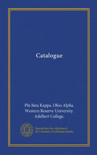 Catalogue