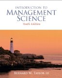 By Bernard W. Taylor III Introduction to Management Science (10th Edition) (10th)