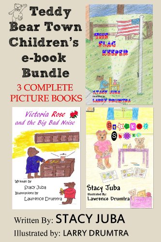 Book Cover Teddy Bear Town Children's Bundle (Three Complete Picture Books)