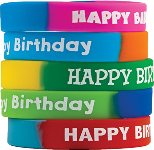 Book Cover Teacher Created Resources Fancy Happy Birthday Wristbands (6571)