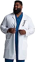 Dickies Everyday Unisex 40 Inch Lab Coat, White, Large