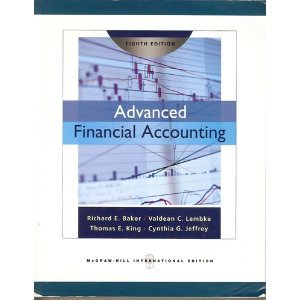Advanced Financial Accounting