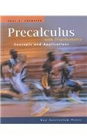 Precalculus with Trigonometry Concepts and Applications Paul A. Foerster (hard-Cover)