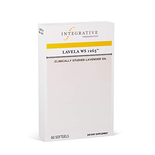 Integrative Therapeutics - Lavela WS 1265 - Clinically Studied Lavender Oil to Reduce Occasional Anxiety - Non-Habit Forming - 60 Softgels