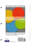 Management, Student Value Edition